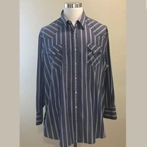 Plains Western Wear Big Man Pearl Snap